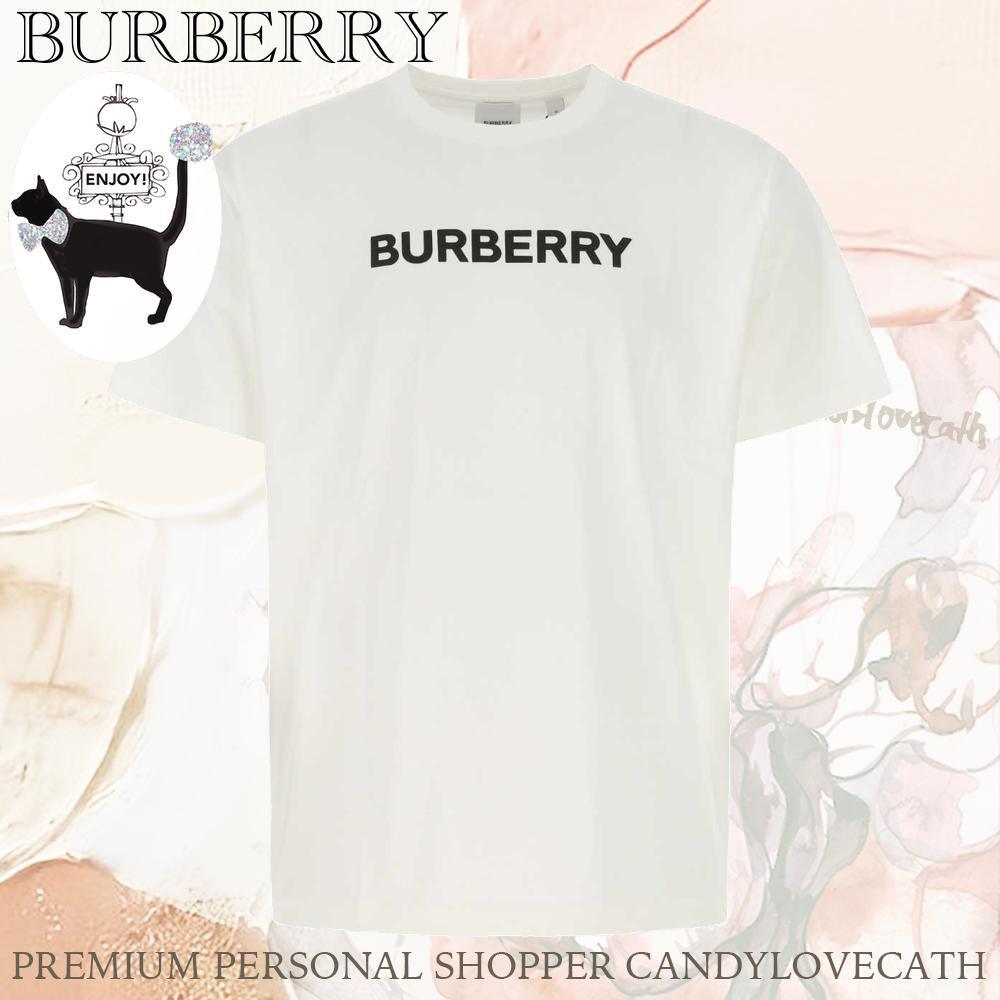 Tシャツ・カットソー BURBERRY White Cotton T-Shirt