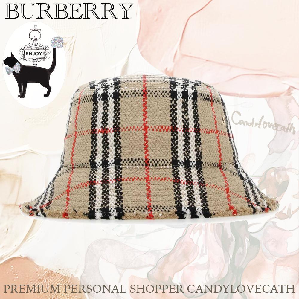 BURBERRY Embroidered Bouclテδゥ Hat