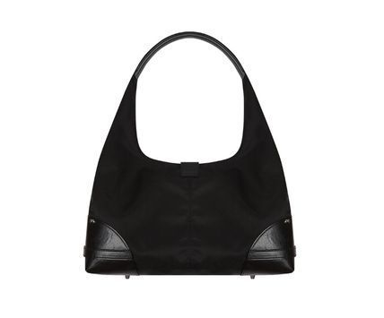 《NOT KNOWING》 Small Moto Hobo Bag NYLON