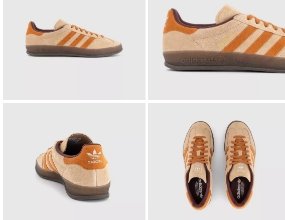 《ADIDAS》GAZELLE INDOOR 本革スニーカー