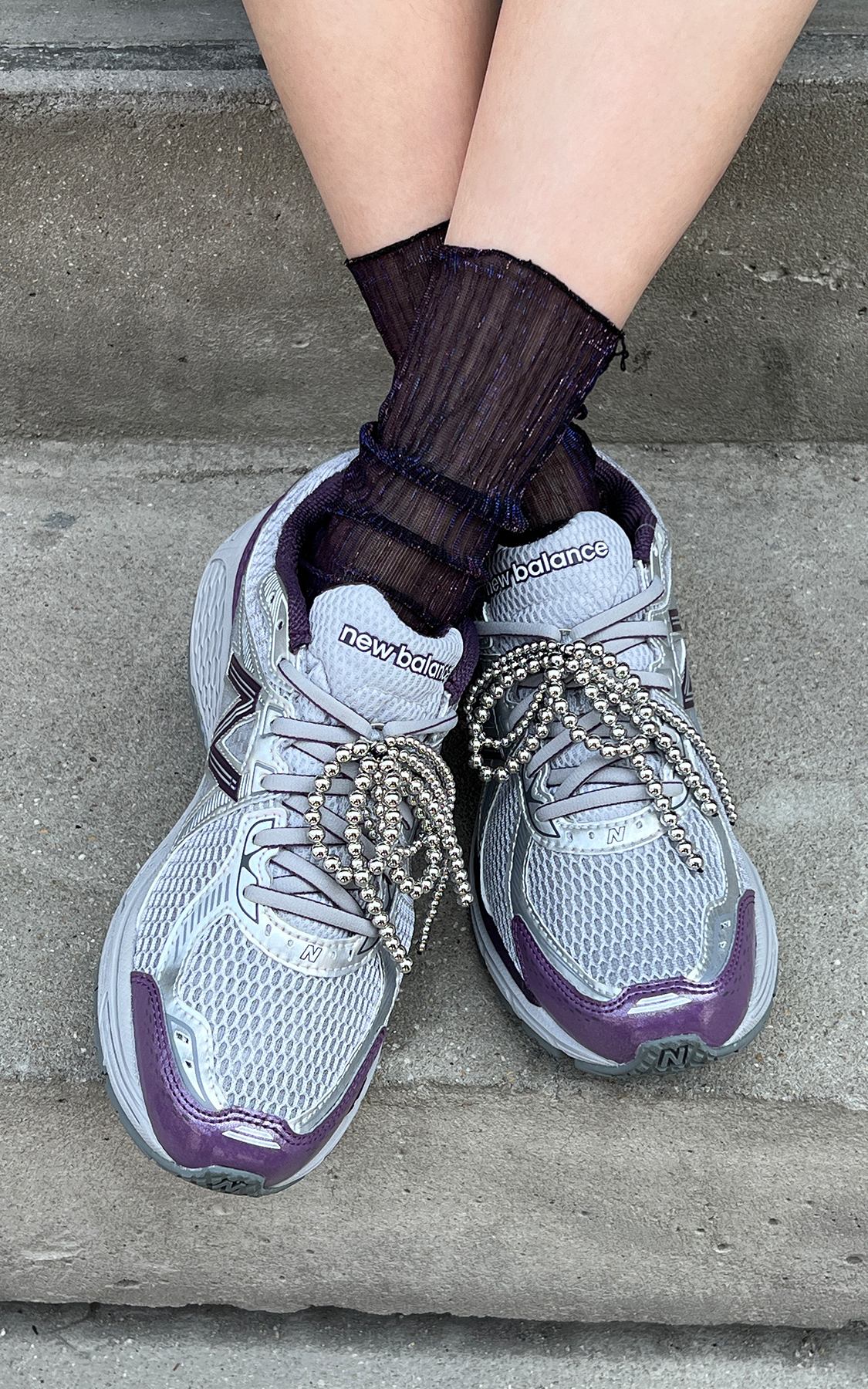 Monday Edition】SILVER TASSEL SHOELACE CHARMS(SET) (Monday
