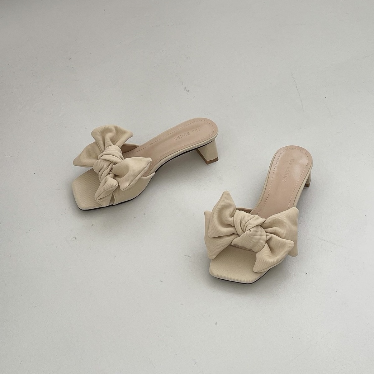 uni's room■3color ボリュームリボンミュール SS-SS24-59 uni's room□3color ボリュームリボンミュール SS-SS24-59