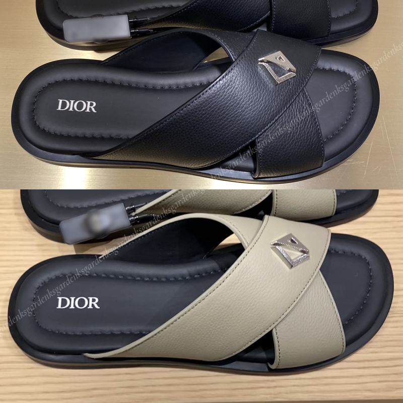 即納！DIOR Alias サンダル グレインドカーフスキン CD DIAMOND