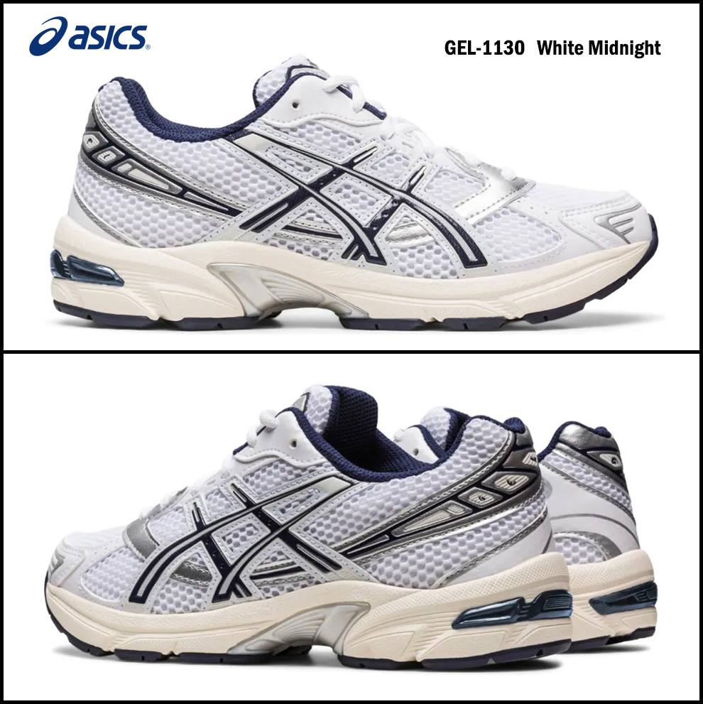 大人気! ASICS ★ W GEL-1130 White Midnight ★ 送料・関税込