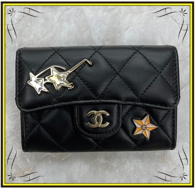 【CHANEL】シャネル ゴールドバックル 小銭入れ コインケース