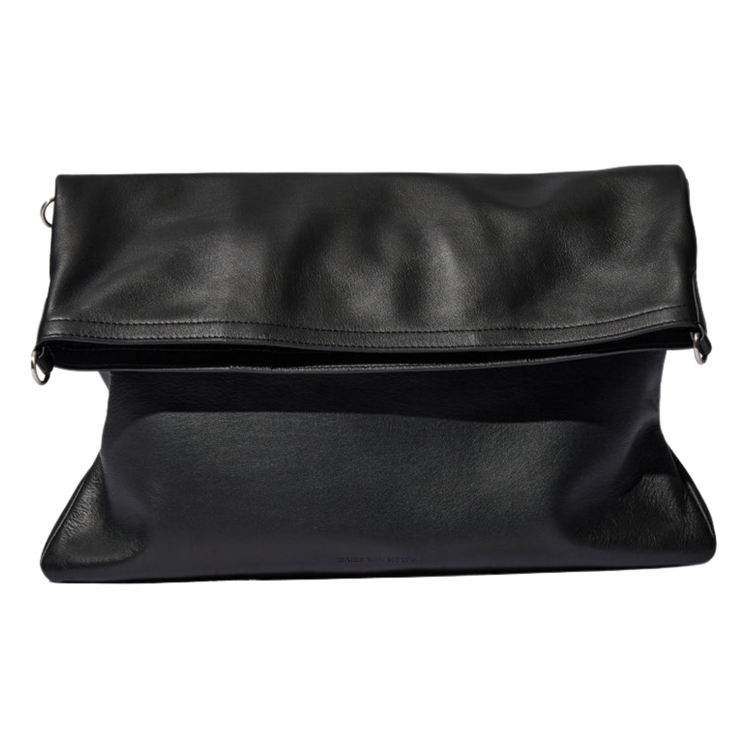 DRIES VAN NOTEN】レザーコンビショルダーバッグ