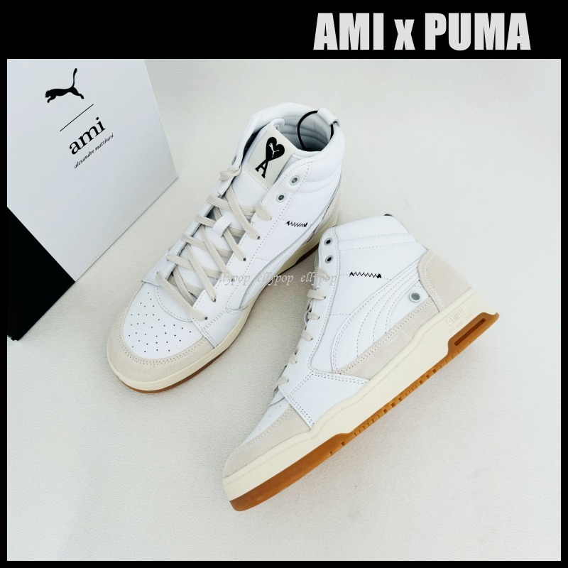 AMI x PUMA プーマ アミパリス コラボ Puma AMI Slipstream Mid