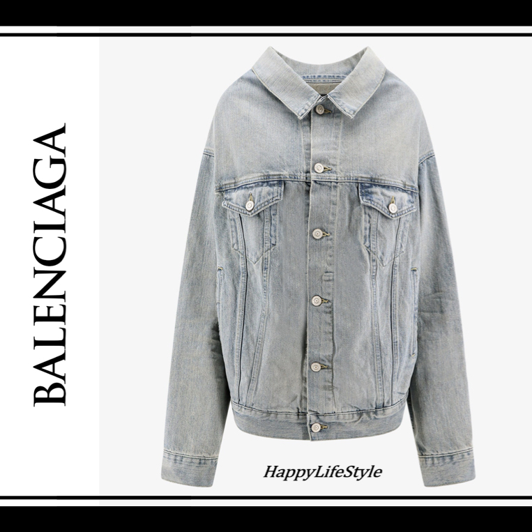 モダン♪◇オフショルダー Denim Jacket◇BALENCIAGA