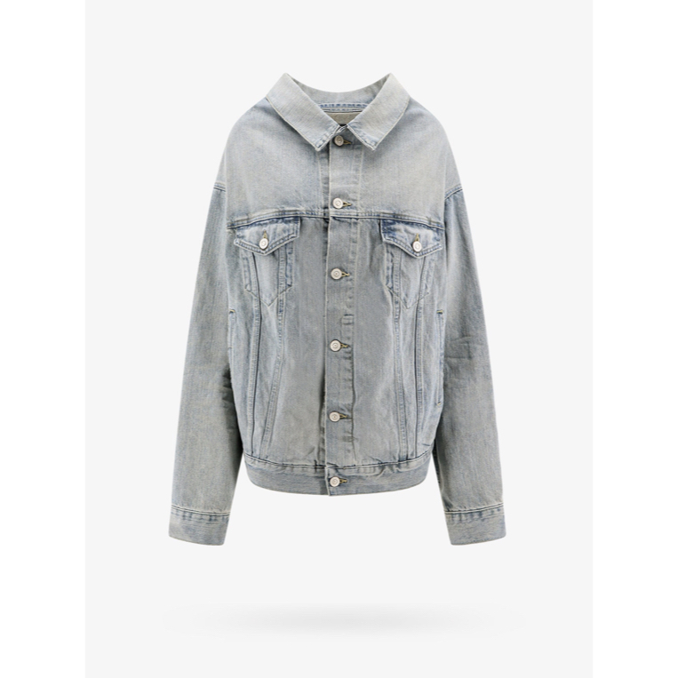モダン♪◇オフショルダー Denim Jacket◇BALENCIAGA モダン♪◇オフショルダー Denim Jacket◇BALENCIAGA