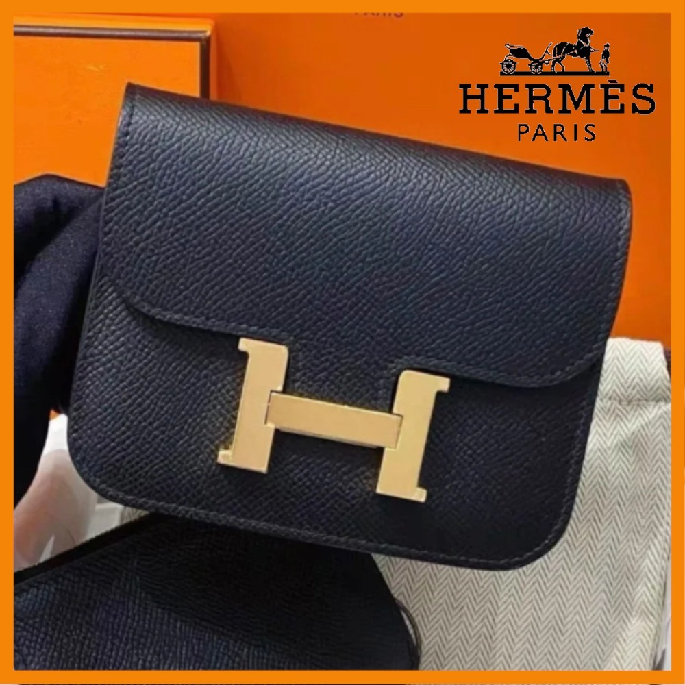 【留め具のデザインが素敵♪】HERMES ショルダーバッグ ミニ