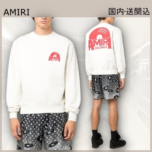 AMIRI ロゴ スウェットシャツ トレーナー