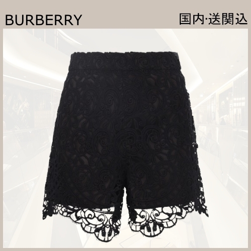 VIP買付★BURBERRY レース ショートパンツ