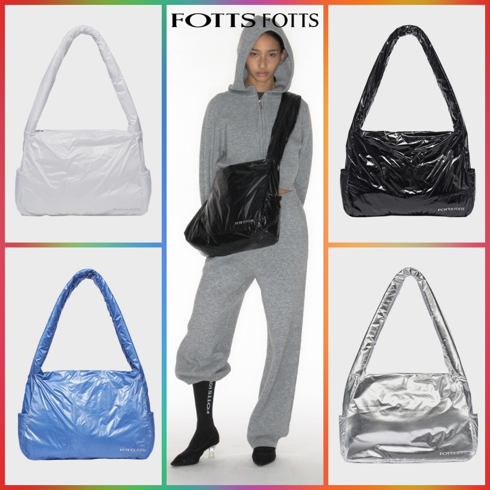 【FOTTSFOTTS】★Puffer Bag Big Cross ショルダーバッグ