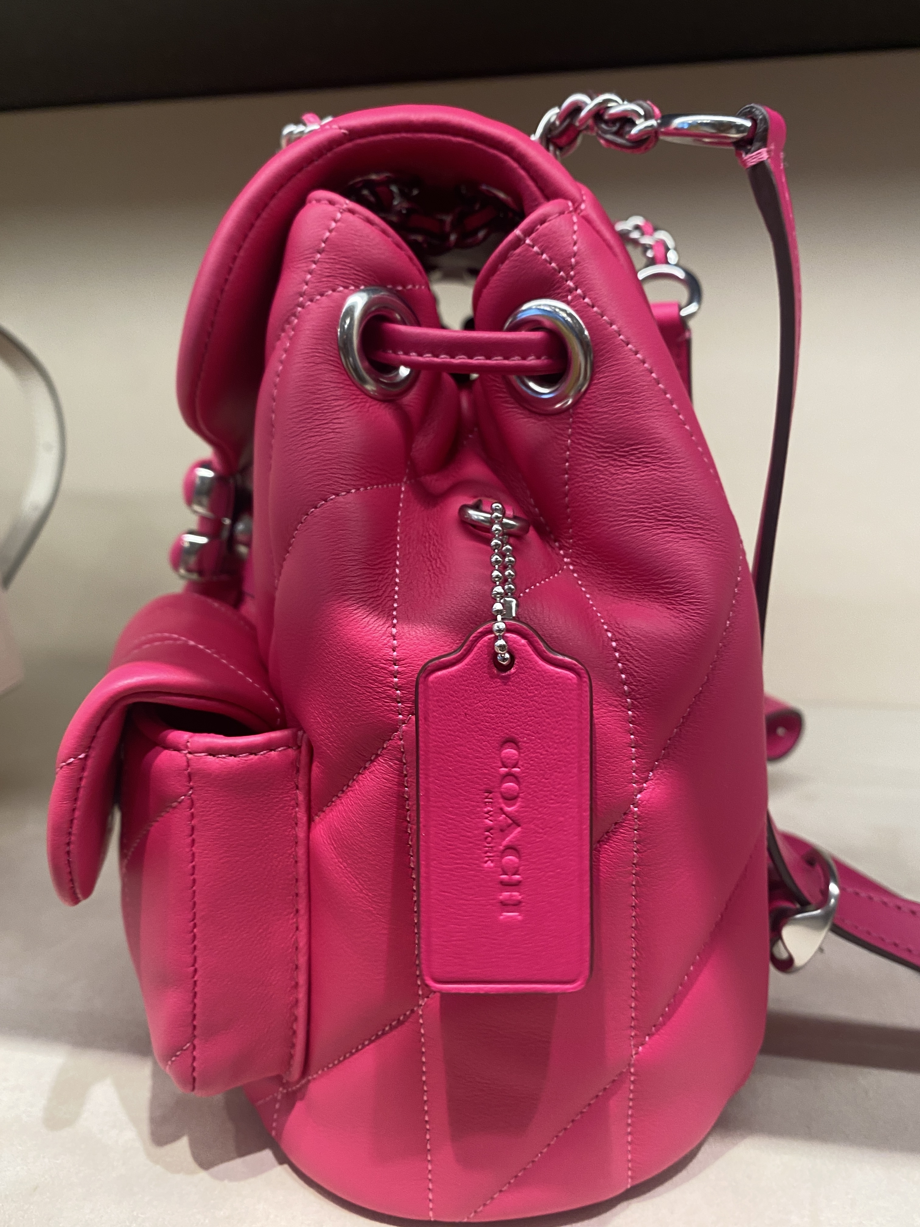 【COACH】24SS＊タビー 2Way キルティング バックパック COACH】24SS＊タビー 2Way キルティング バックパック (Coach