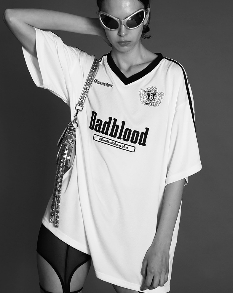 ☆韓国の人気☆【BADBLOOD】☆Sports Club 1/2 Te.e☆ (BADBLOOD