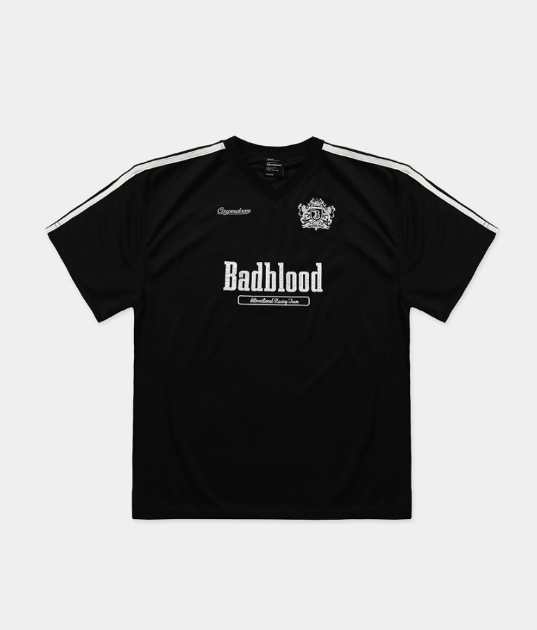 【在庫僅少】 ☆韓国の人気☆【BADBLOOD】☆Sports Club (BADBLOOD Te.e☆ 1/2 トップス