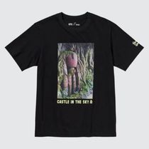UNIQLO(ユニクロ) Tシャツ・カットソー 海外限定 uniqlo x ジブリ UT Tシャツ ラピュタ ブラック