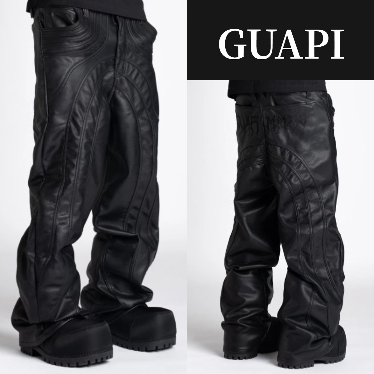 人気 コラボ セントマイケル x VLONE ロゴ スウエット パンツ org.jpg