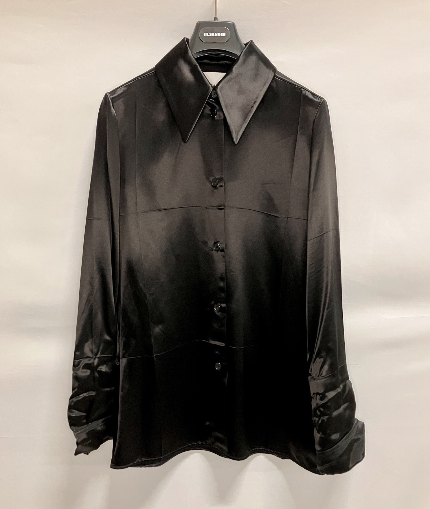 期間限定VIPセール○Jil Sander○ブラック ロング袖シャツ