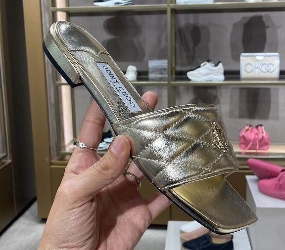 サンダル・ミュール JIMMY CHOO FAROE FLAT SANDAL