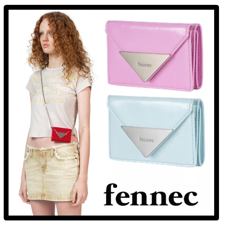 ☆送料・関税込☆FENNEC★CRINKLE TRIANGLE TRIPLE WALLET D★