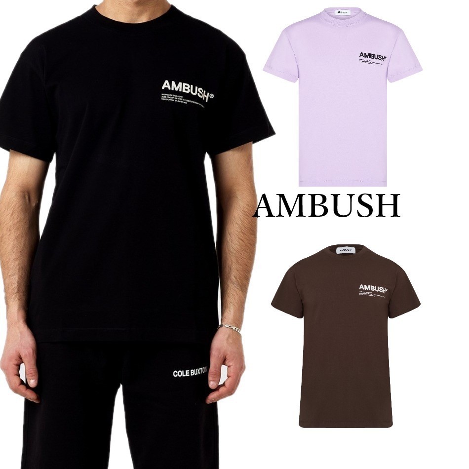 関税込◆AMBUSH ロゴ Workshop クルーネック Tシャツ