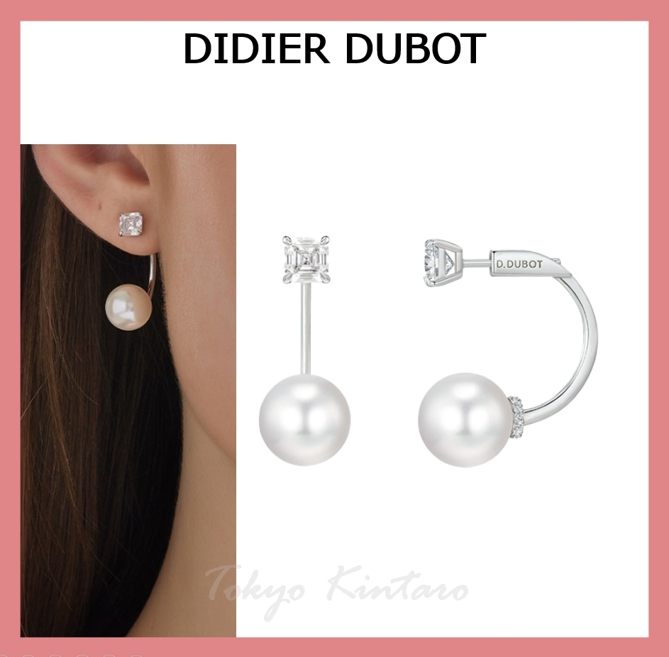 [DIDIER DUBOT] Signature D Silver Earring ★大人気★