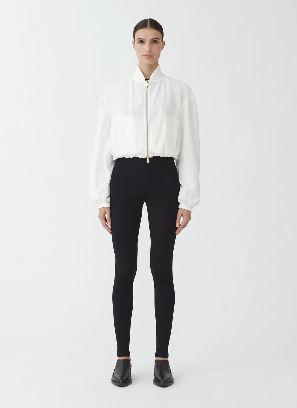 《送料無料》 FABIANA FILIPPI CROPPED BOMBER JACKET