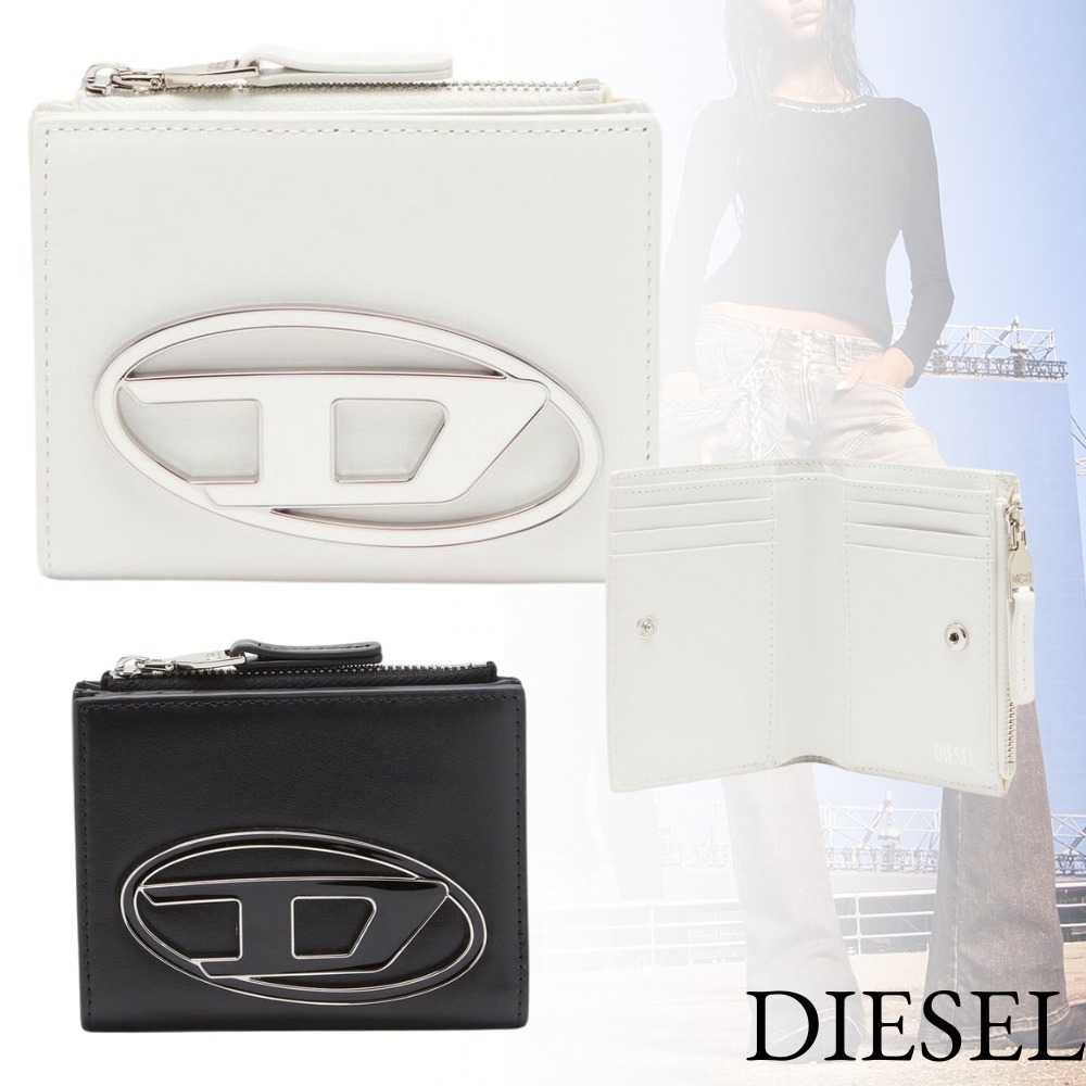 DIESEL ディーゼル 1dr Bi-Fold Zip Ii スモール ウォレット