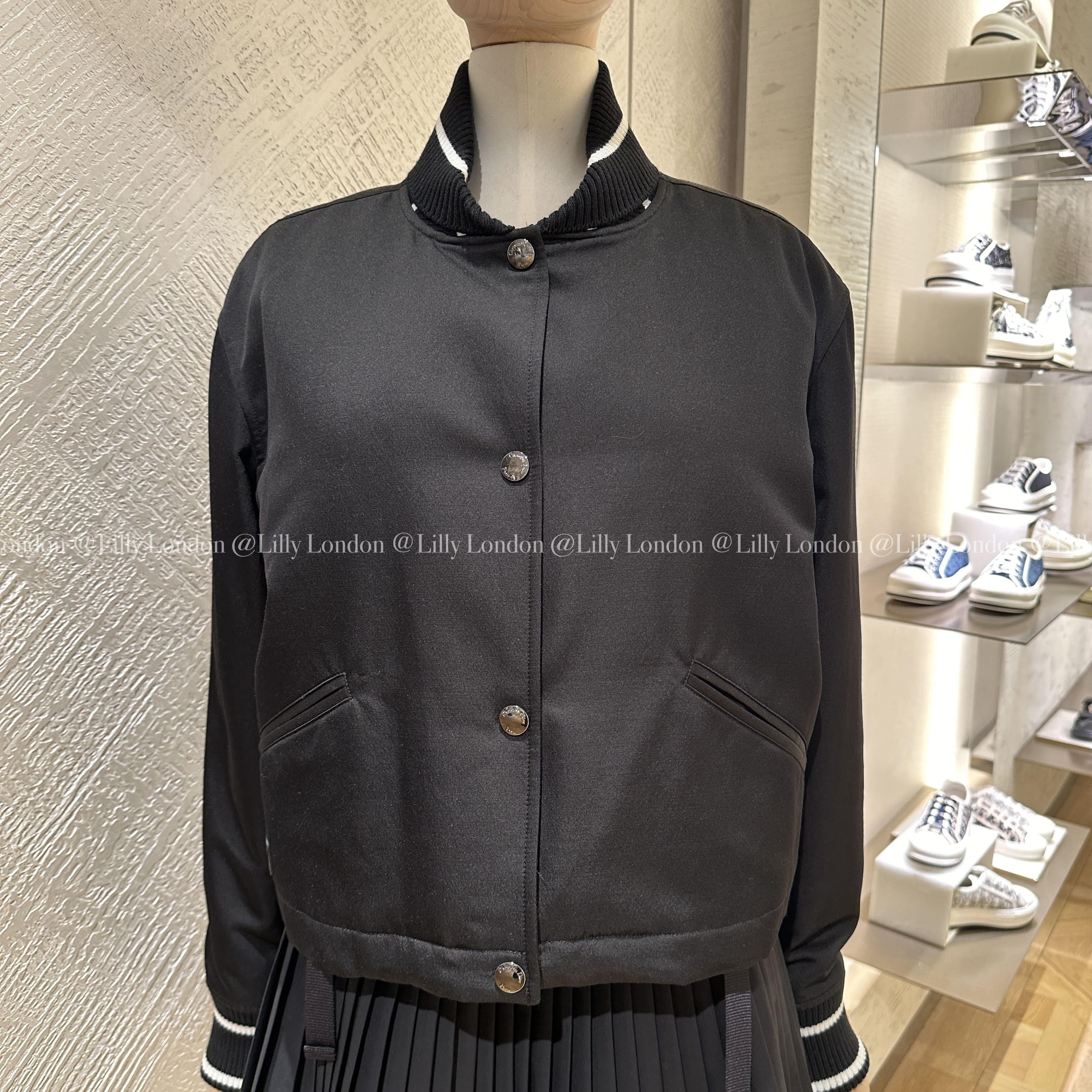 Dior ディオール マクロカナージュベスト付 ボンバージャケット