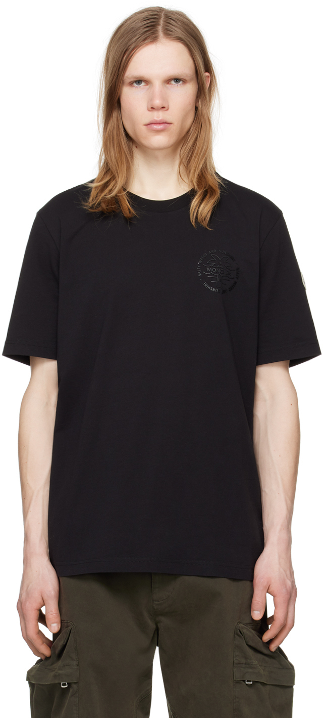 【関税込み】Moncler ブラック Surf Tシャツ
