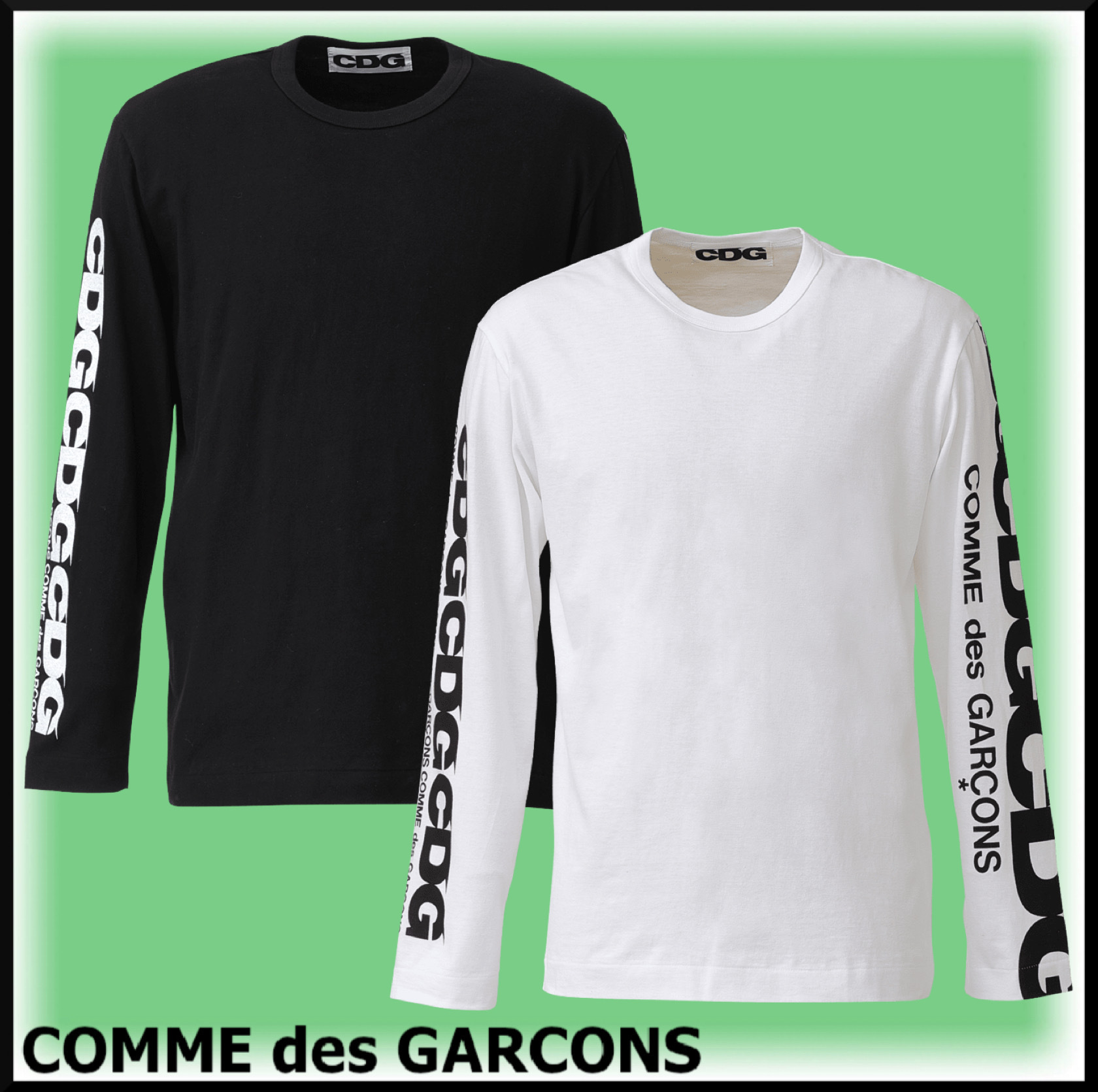 ギフトに最適★COMME des GARCONS CDG LONG SLEEVE T-SHIRT1