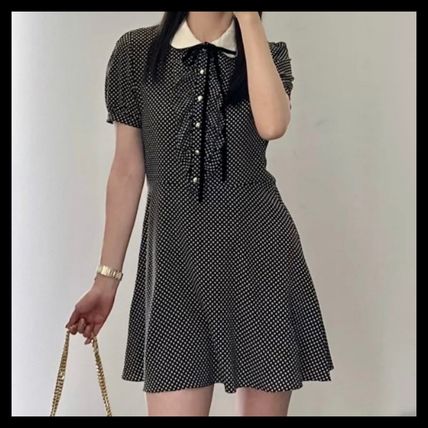 【清楚な装い♪】CELINE ベビードール ミニドレス 上品で可愛い》【CELINE】 ベビードール ミニドレス (CELINE
