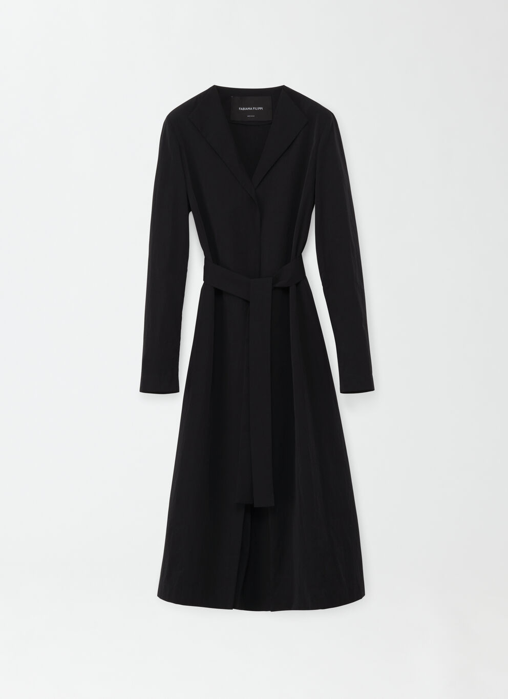 《送料無料》 FABIANA FILIPPI TRENCH COAT IN MOSSOTECHNICAL