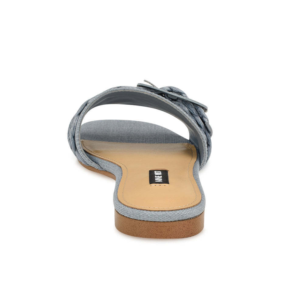 Nine West*編み込み*バックル*フラットサンダル/Hagleigh (Nine