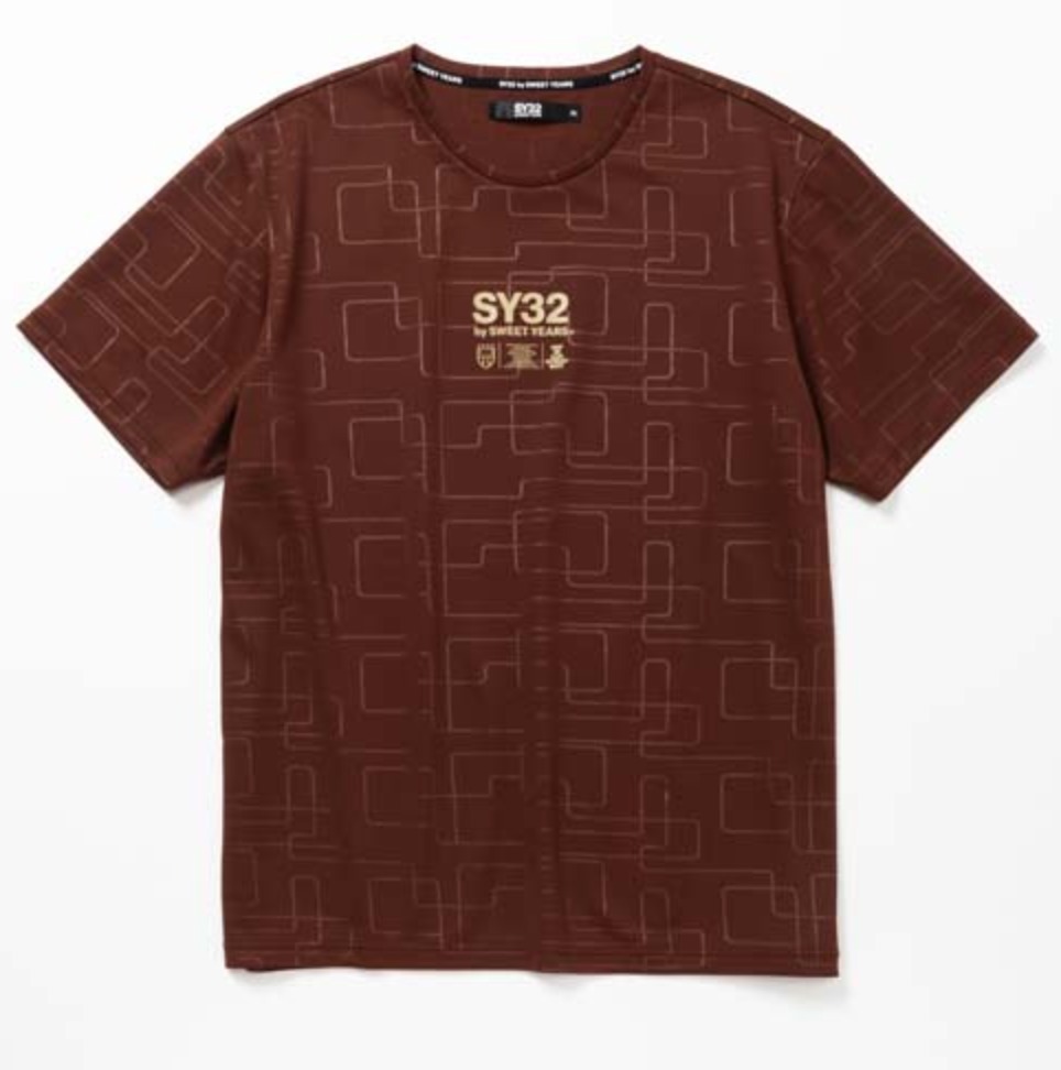 SY32 】エンボス加工 ミニロゴTシャツ 送料込み (SWEET YEARS/T