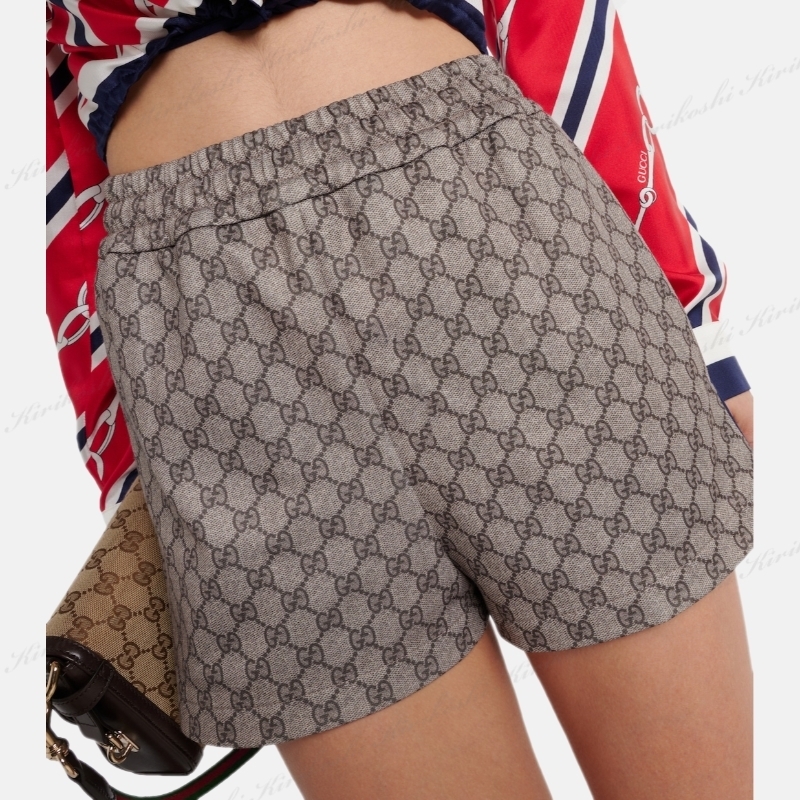 ◆GUCCI 24SS◆ウェブライン GG テクニカルジャージーショーツ◆ ◇GUCCI 24SS◇ウェブライン GG テクニカルジャージーショーツ◇