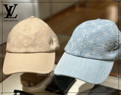 《24AW★》ルイヴィトン キャップ デニム