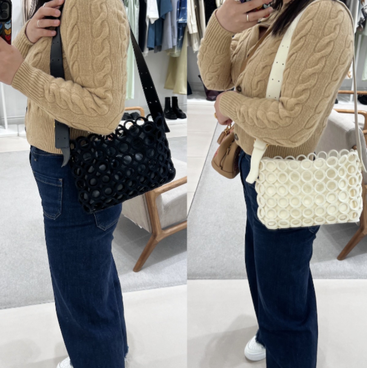 【JIL SANDER】最終セール リングデザイン ショルダーバッグ