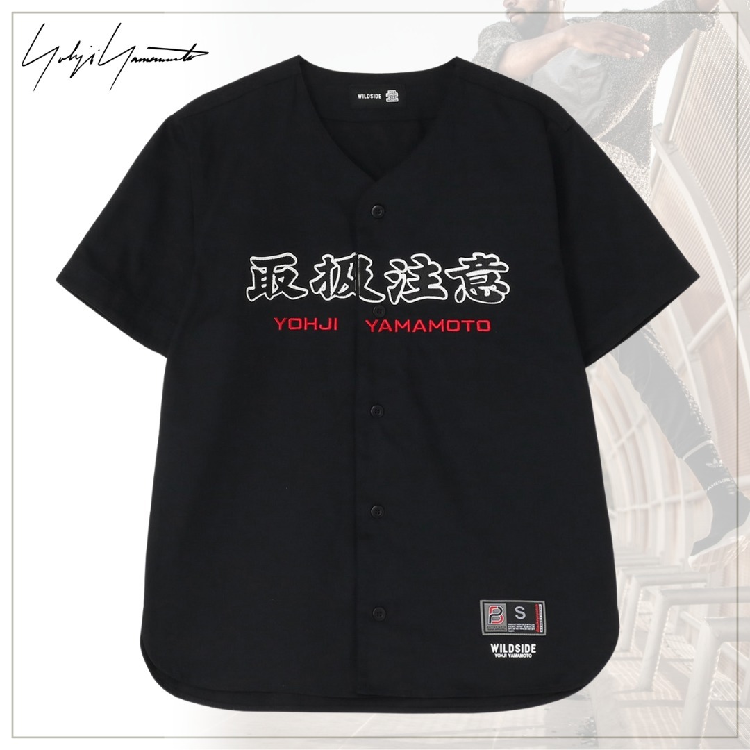 大人気【ヨウジヤマモト×ブラックアイパッチ】Baseball T-shirt