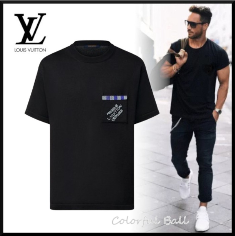 【安心国内】Louis Vuitton コットン 半袖 Tシャツ