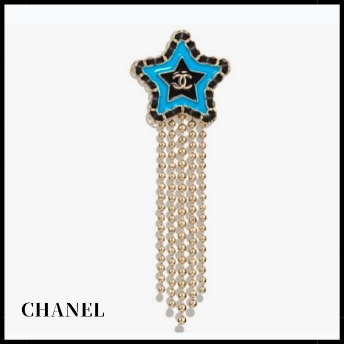 【24AW新作♪揺れて素敵な流れ星】CHANEL ブローチ コサージュ