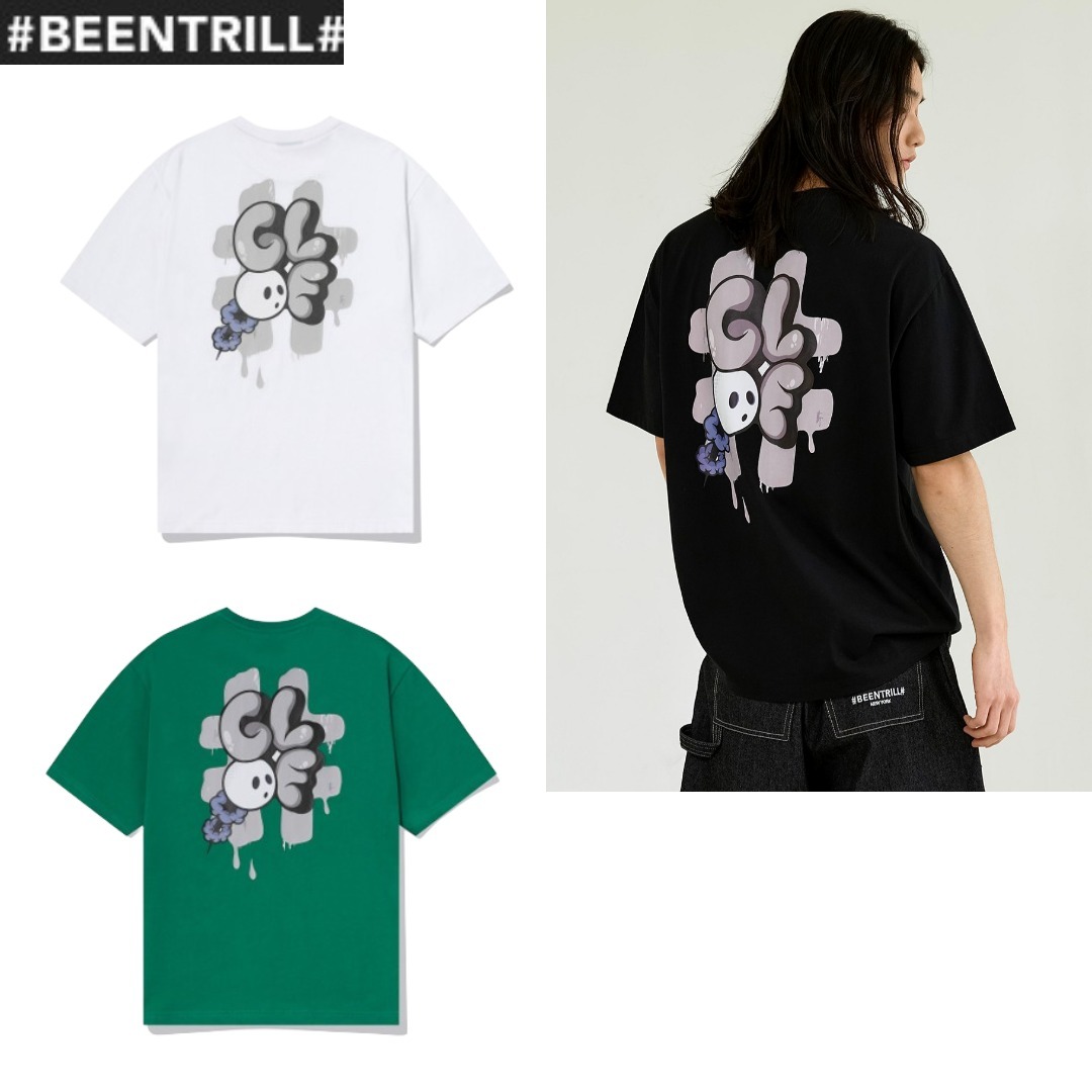 BEENTRILL■X ARKADDITION artwork overfit T-shirt■送料込