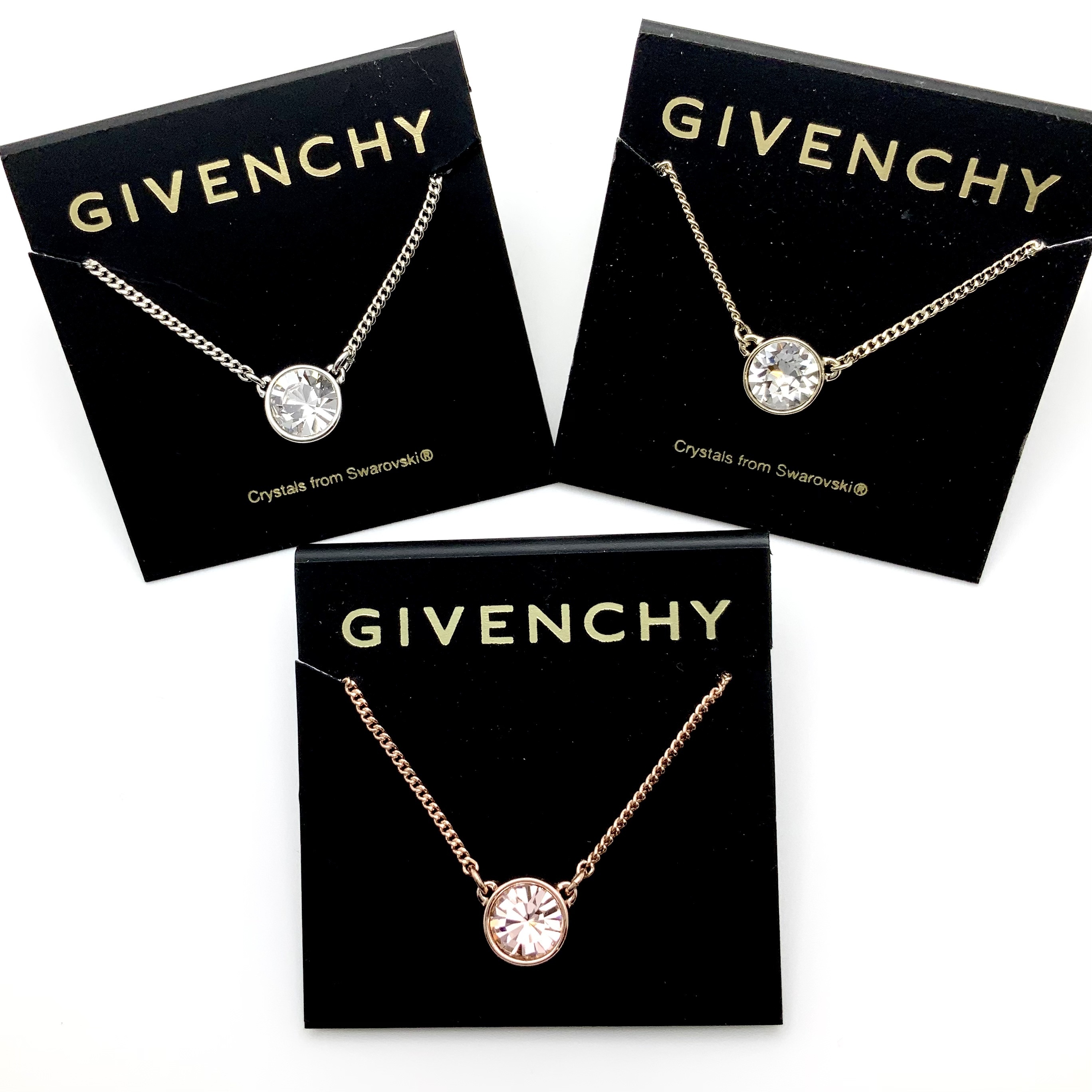 Givenchy 男女兼用 スワロフスキーエレメントネックレス