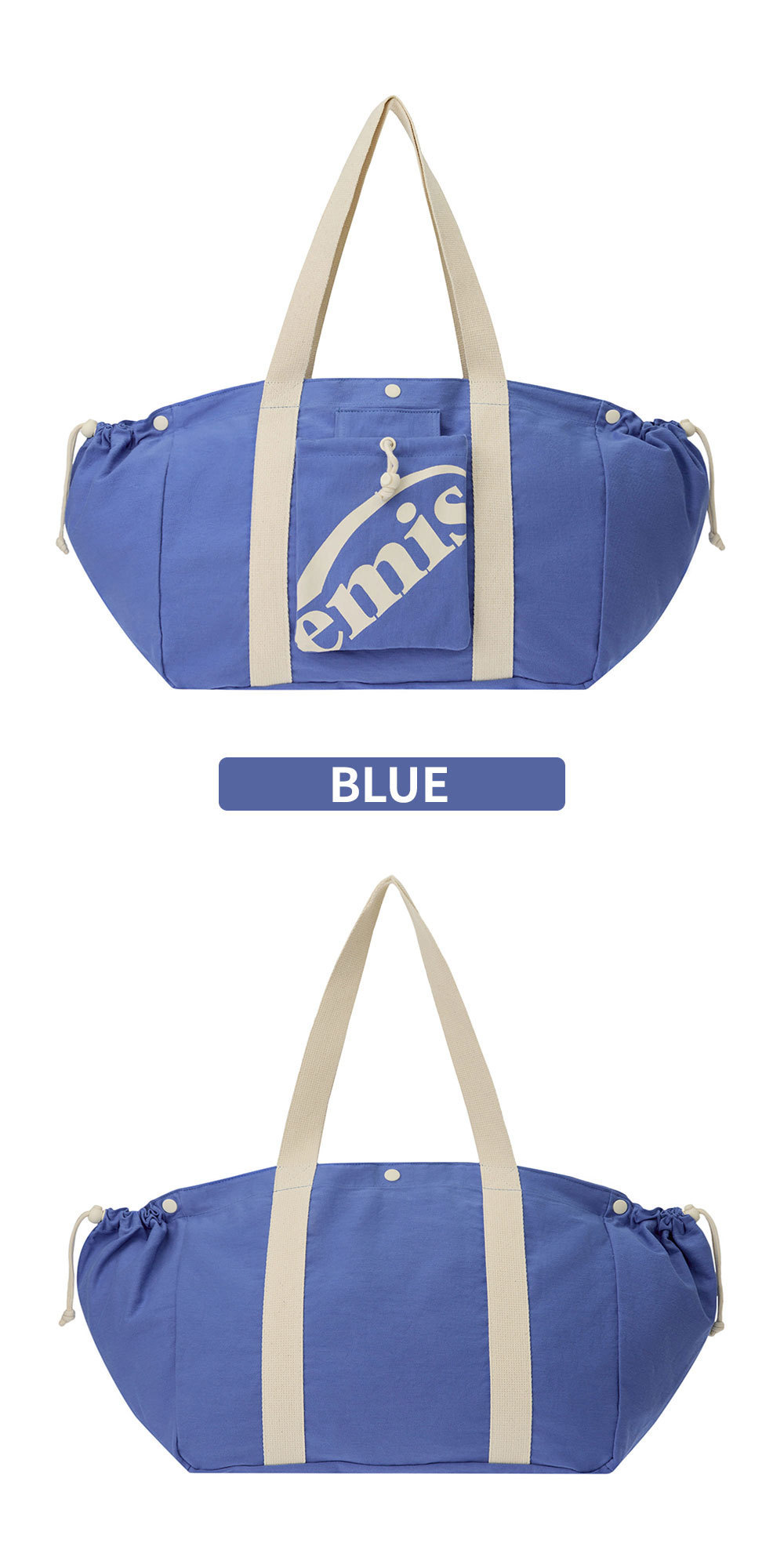☆emis☆送料込☆韓国☆人気☆正規品☆PACKABLE COTTON TOTE BAG