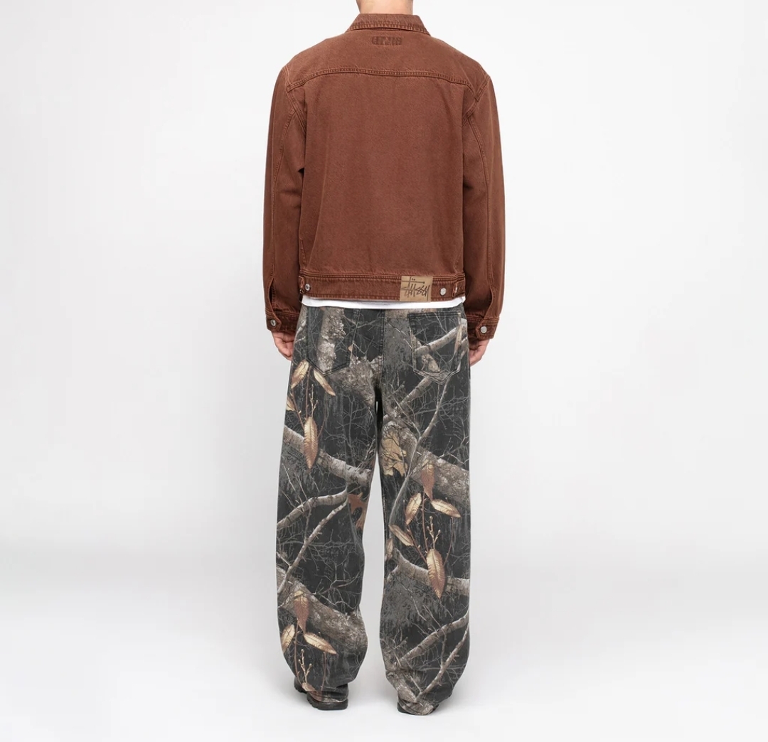 ☆24SS 最新作☆STUSSY ZIP WORK JACKET DENIM (STUSSY/デニム