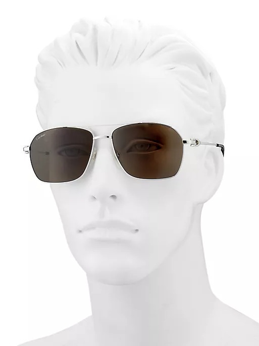 洗練された【Cartier】ラウンド サングラス 53MM 24SS 洗練された【Cartier】パイロット サングラス 59MM 24SS