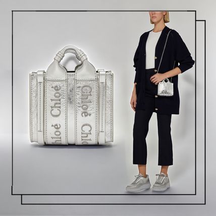 シルバー（銀色）系 Chloe(クロエ) バッグ・カバン(レディース