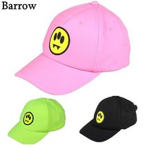 【Barrow】ロゴ入り コットン 無地 帽子 ‐3色 *送料込