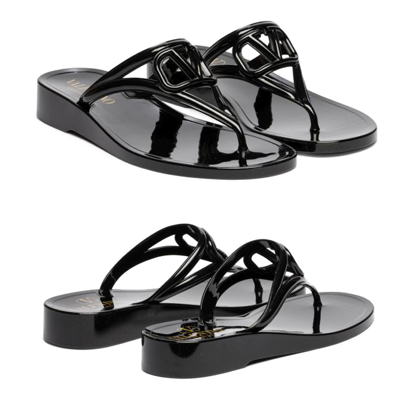 VALENTINO Vロゴ ラバー サンダル